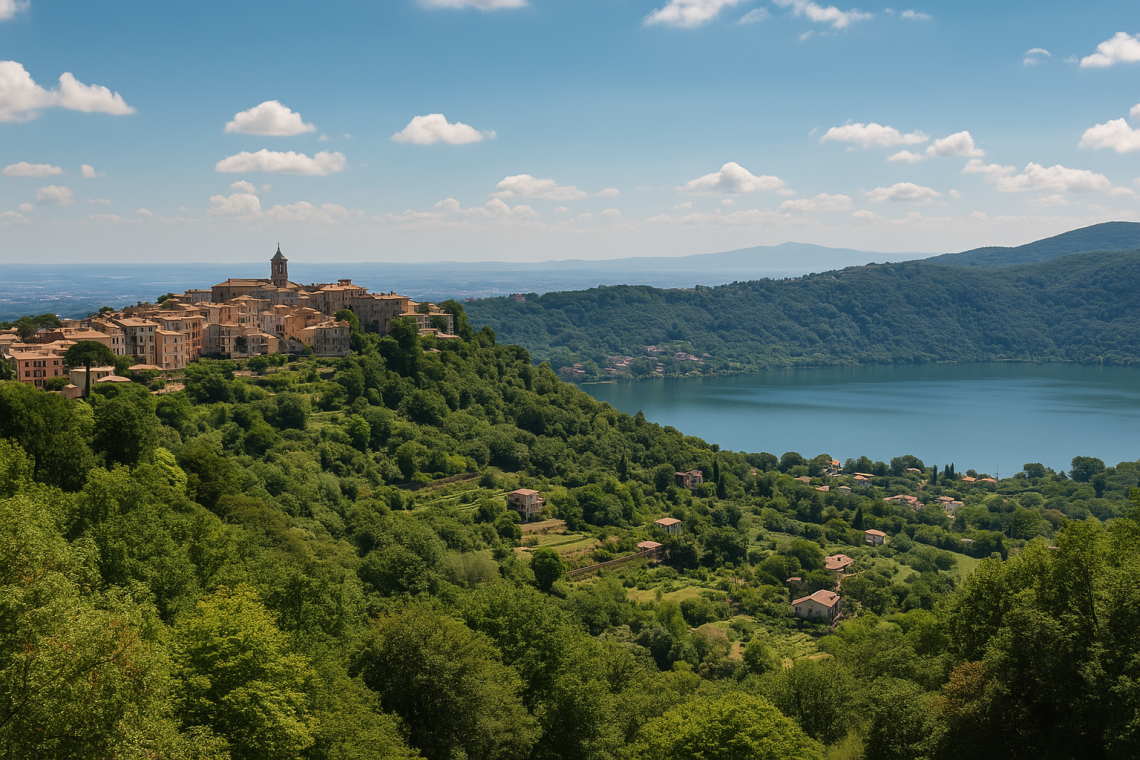 vista panoramica castelli romani lazio