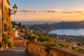 Borgo dei Castelli Romani in una giornata di ottobre